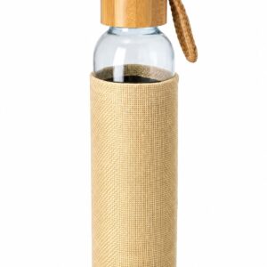 Eco Goblet Glass Bottle + Sleeve
